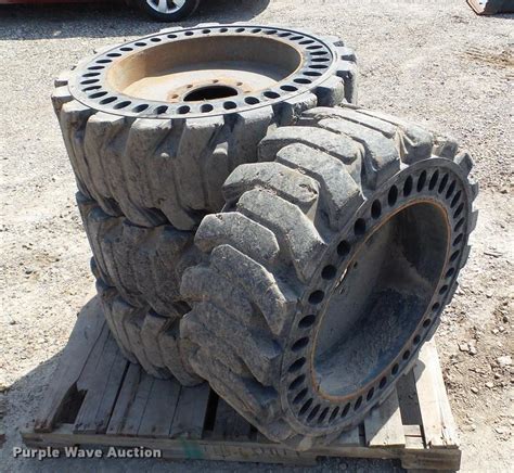 skid steer used tires|used solid skid steer tires.